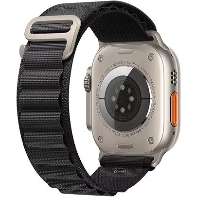 Amazon.co.jp: Apple Watch 49mmケース用オレンジアルパインループ - S